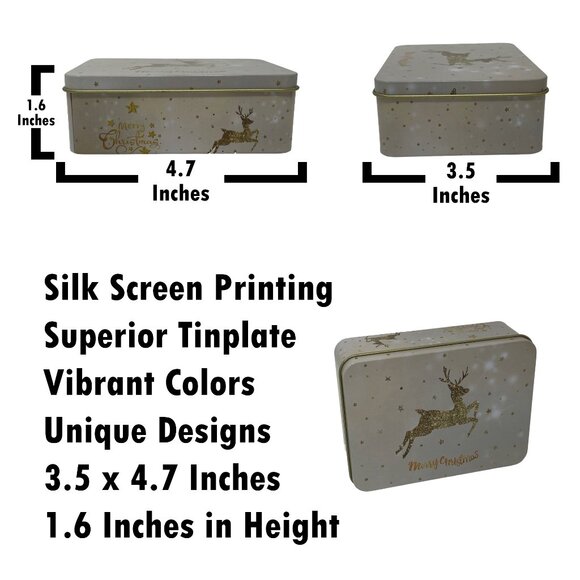 Cowgirl Belt Buckle and USA Flag Brooch Christmas Tin Set Western Buckles Rodeo - Picture 16 of 16